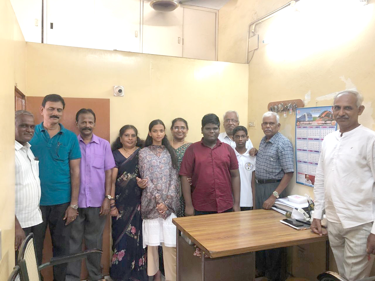 பத்தாம் வகுப்பு பொதுத் தேர்வில் சிஐடியு நிர்மல் பள்ளியில் 96% தேர்ச்சி மாணவர்களுக்கு தலைமை ஆசிரியர் பாராட்டு