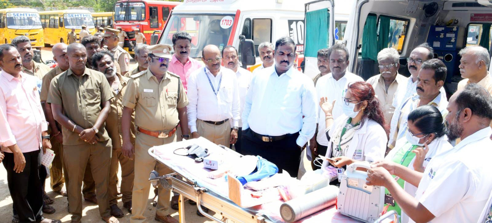 பள்ளி வாகனங்களில் பாதுகாப்பு தணிக்கை