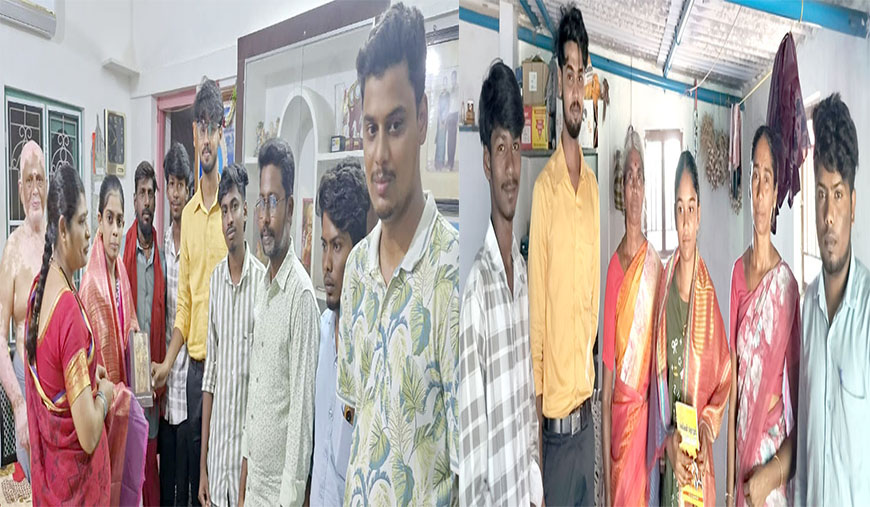 பத்தாம் வகுப்பு தேர்வு திண்டுக்கல் மாவட்ட சாதனை மாணவிகளுக்கு வாலிபர், மாணவர் சங்க தலைவர்கள் பாராட்டு
