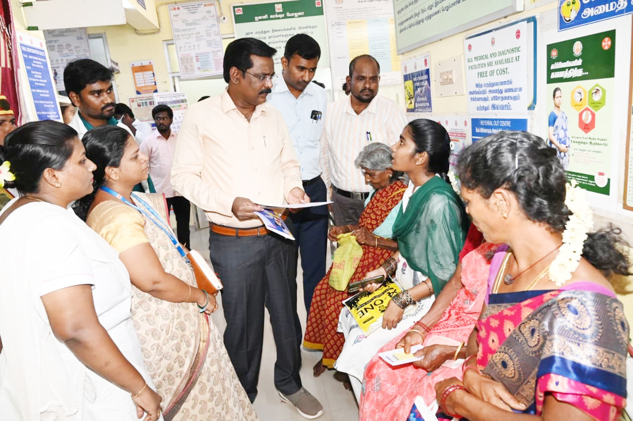 ஆரம்ப சுகாதார நிலையத்தில் ஆட்சியர் ஆய்வு