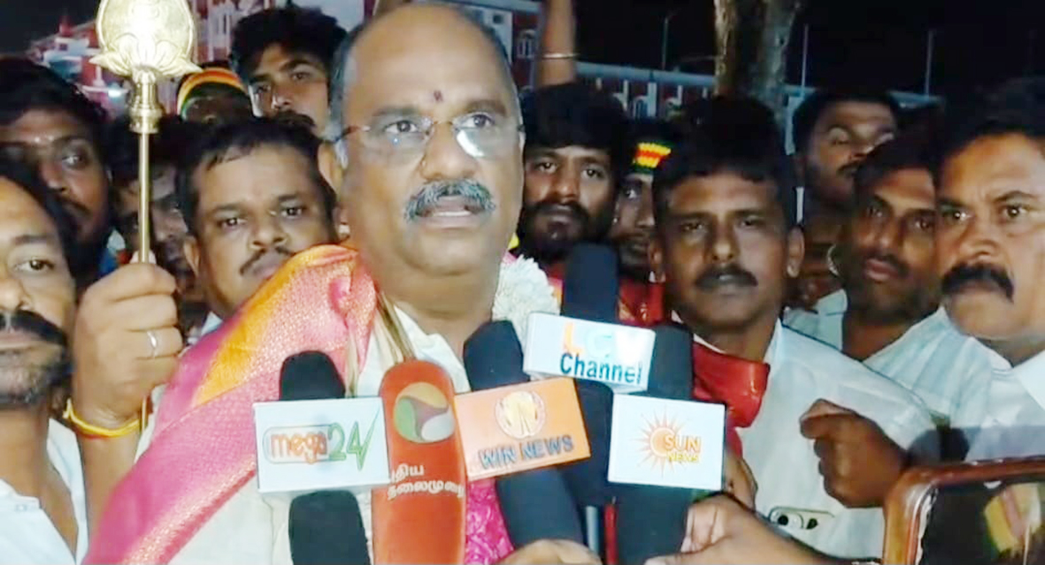 கே.நித்தியானந்தம் எம்.எல்.ஏ.-விற்கு வரவேற்பு