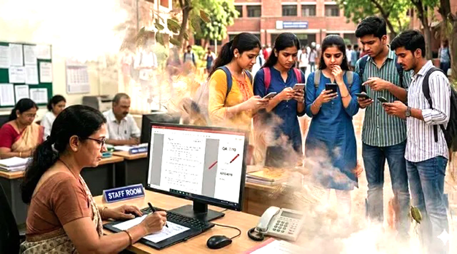 டிஜிட்டல் விடைத்தாள் திருத்தும் முறையால் சிபிஎஸ்இ தேர்வு மதிப்பெண்கள் குறைந்ததா?