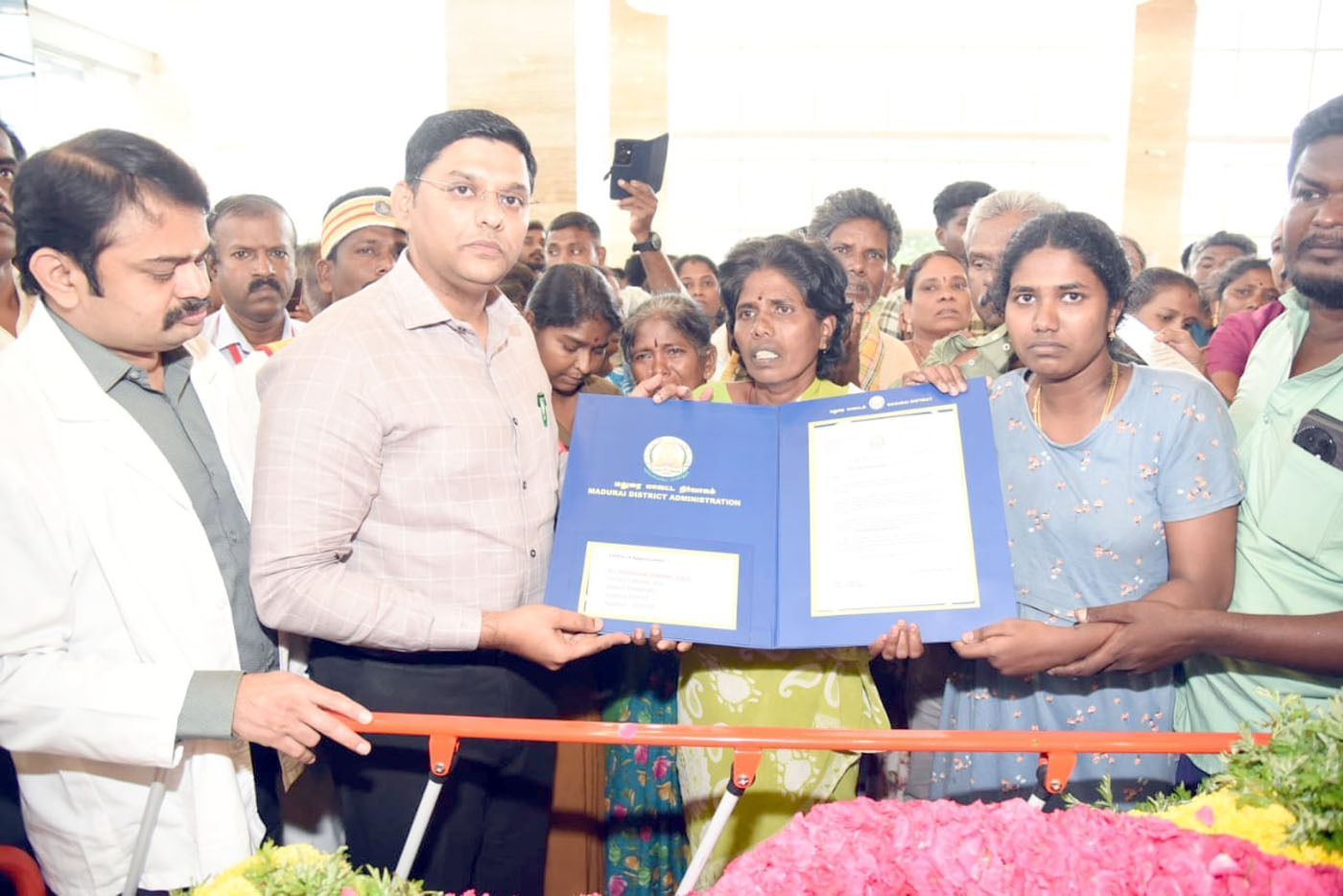 உறுப்பு தானம் மூலம் பலருக்கு உயிர் கொடுத்த தேவநாதனுக்கு மாவட்ட ஆட்சியர் அஞ்சலி