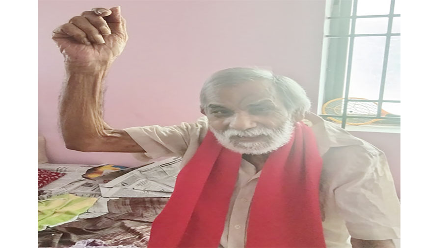 வாழ்நாள் முழுவதும் செங்கொடிப் பற்று தள்ளாடும் வயதிலும் ‘டெக்ஸ்டூல்’ ரங்கசாமியின் தீரம்!