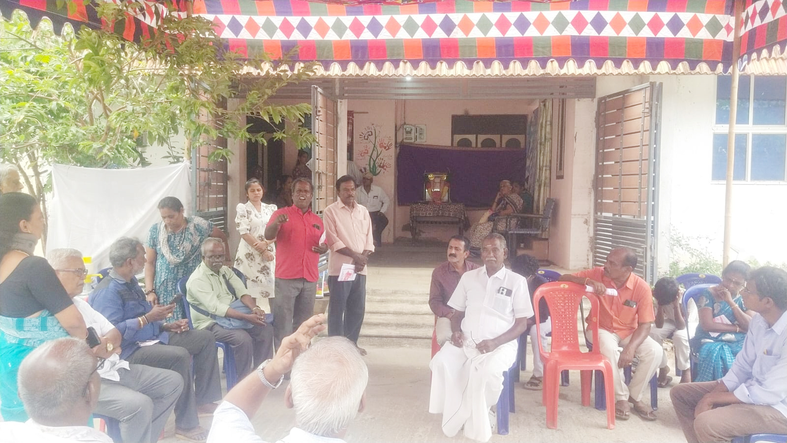 அரக்கோணத்தின் செம்பதாகை: தோழர் பி.ஆர். கிருஷ்ணமூர்த்தி படத்திறப்பு