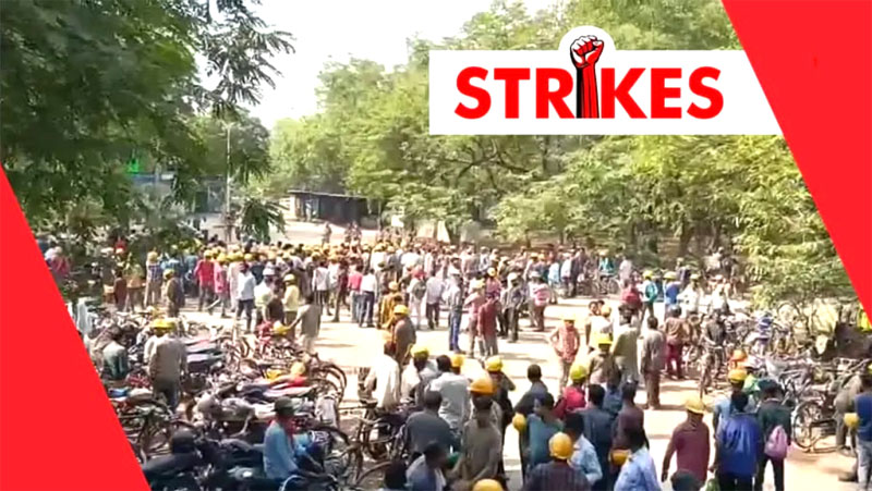 என்டிபிசி கோர்பா ஆலை ஒப்பந்தத் தொழிலாளர்களின் அதிரடி முற்றுகை ‘ஆற்றல் தலைநகரை’ உலுக்கிய 12 மணி நேரக் கட்டாய உழைப்புச் சுரண்டல் ராய்ப்பூர், மே 22- ஆந்திரா, ஒடிசா, குஜ