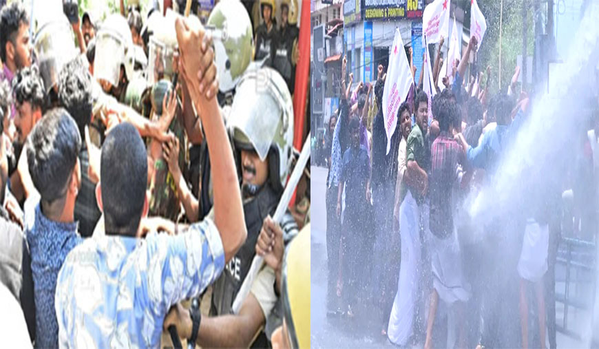 நீட் தேர்வு முறைகேடுகள் நாடு முழுவதும் இந்திய மாணவர் சங்கம் போராட்டம்