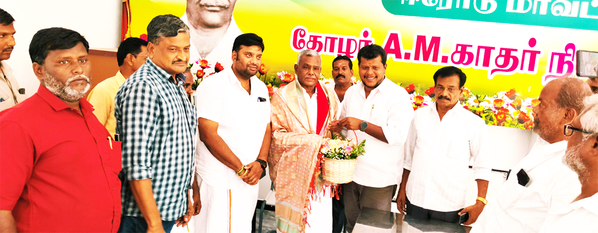 தமிழ்நாடு கைத்தறித்துறை அமைச்சர் விஜய் பாலாஜி மற்றும்