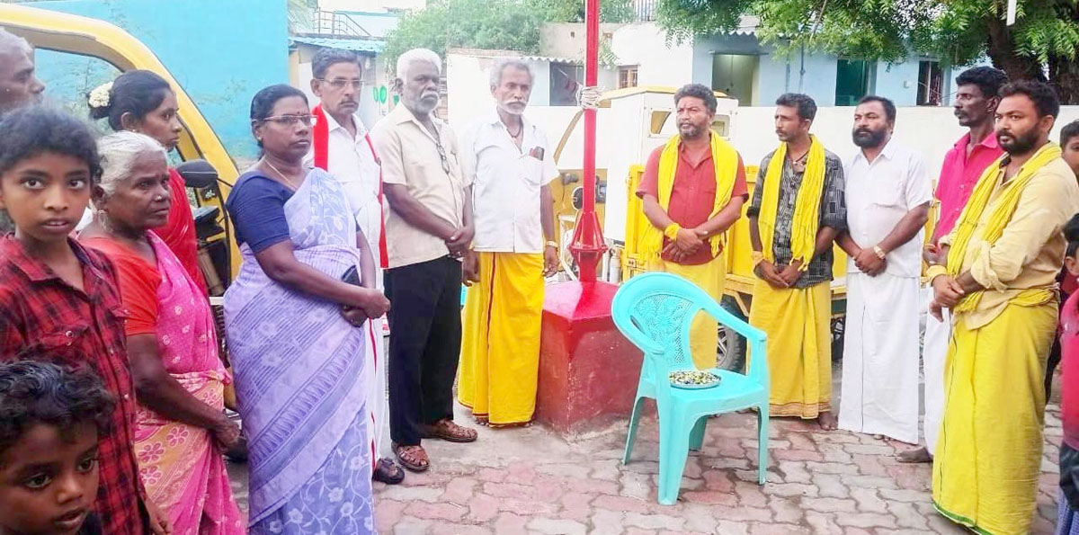சின்னமூப்பன்பட்டியில் சிபிஎம் கொடியேற்று விழா