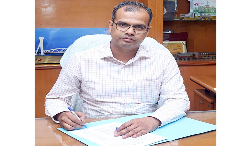 தெற்கு ரயில்வே புதிய தலைமை மக்கள் தொடர்பு அதிகாரியாக எஸ்.என். நாராயண் பொறுப்பேற்பு