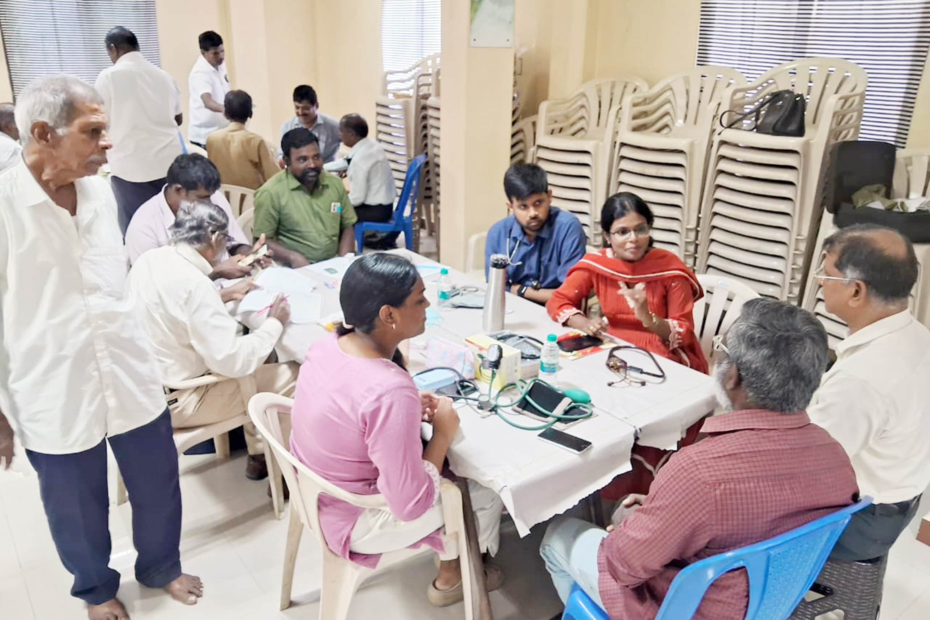 தோழர் வி.பி.சிந்தன் நினைவு மருத்துவ முகாம்