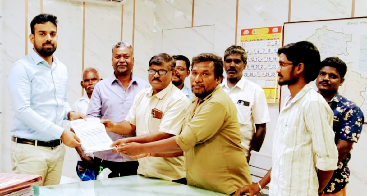 மாநகராட்சி ஒப்பந்த ஊழியர்களுக்கு ஊதியத்தை குறைக்காமல் வழங்க சிஐடியு வலியுறுத்தல்