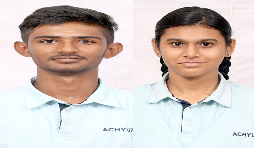 திண்டுக்கல் மாவட்டத்தில் முதலிடம் பிடித்த அச்யுதா அகாடமி மாணவி ஜெனிபர் மரியா