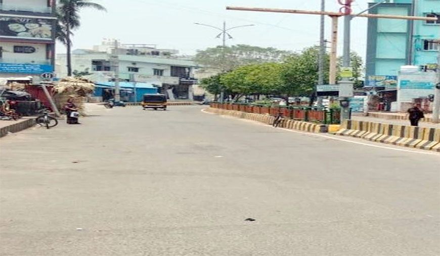 வெப்ப அலையால் வெறிச்சோடிய விஜயநகரம்