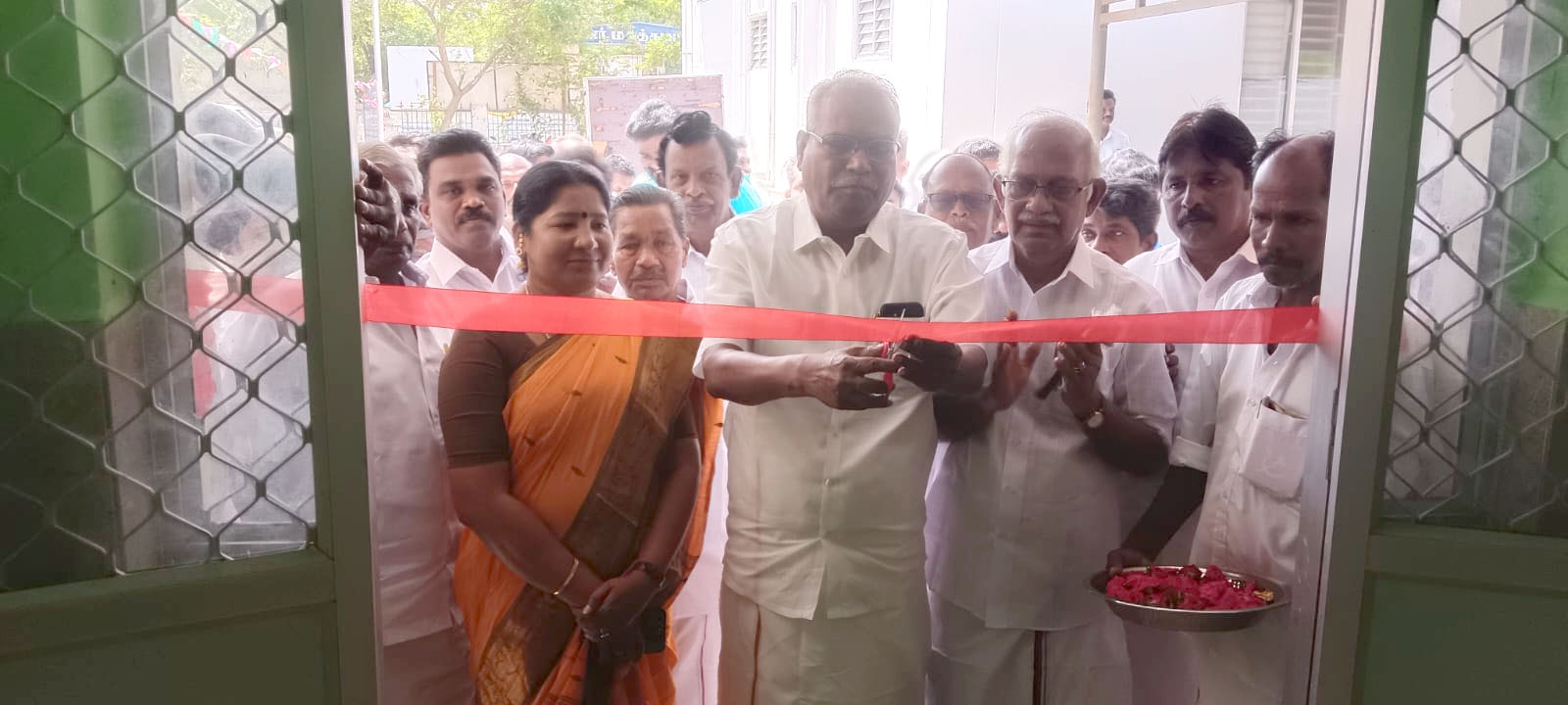 கீழ்வேளூர் எம்எல்ஏ டி.லதாவின் அலுவலகம் திறப்பு விழா