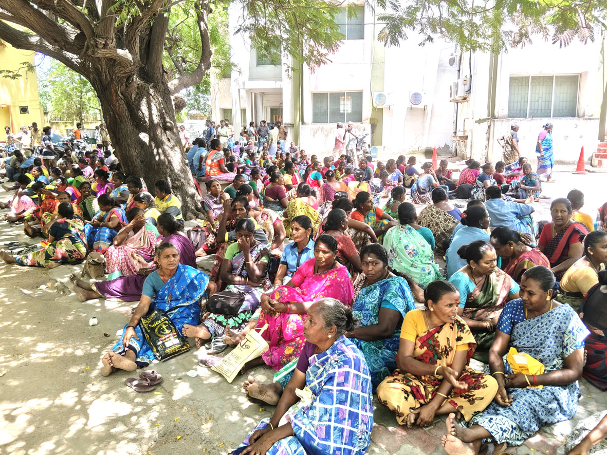 மாநகராட்சி தூய்மைத் தொழிலாளர்களிடம் பிடித்தம் செய்த பிஎப் பணம் எங்கே? ஊரக வளர்ச்சி, உள்ளாட்சித்