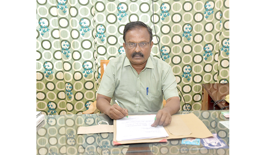 விழுப்புரம் பிஆர்ஓ-வாக கதிரவன் பொறுப்பேற்பு