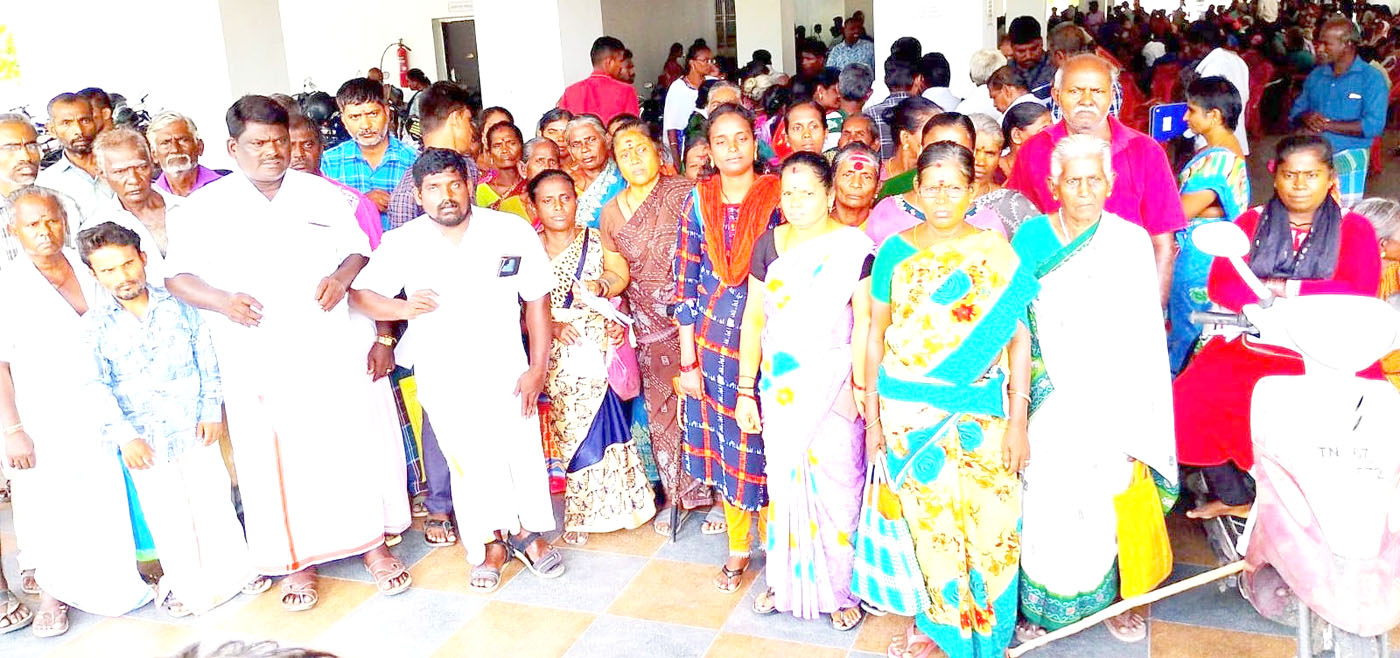 தொகுப்பு வீடுகள் கட்டித் தர வேண்டும் மாற்றுத்திறனாளிகள் சங்கம் கோரிக்கை
