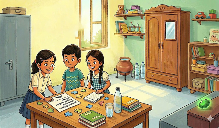 புதிர் விளையாட்டு * மஞ்சு