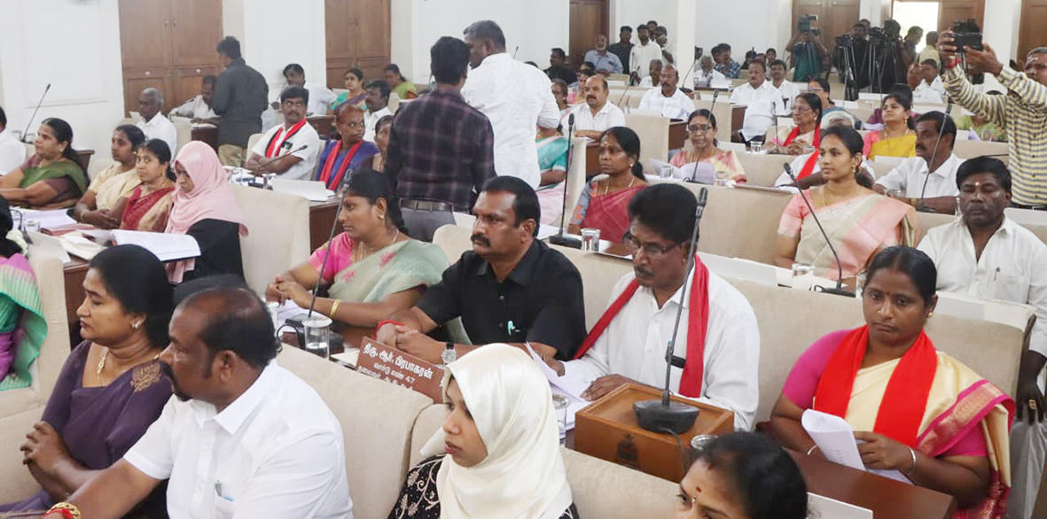 கோவை மாநகராட்சி தூய்மைப் பணியாளர்களை பணி நிரந்தரம் செய்ய மாமன்றத்தில் சிபிஎம் வலியுறுத்தல்