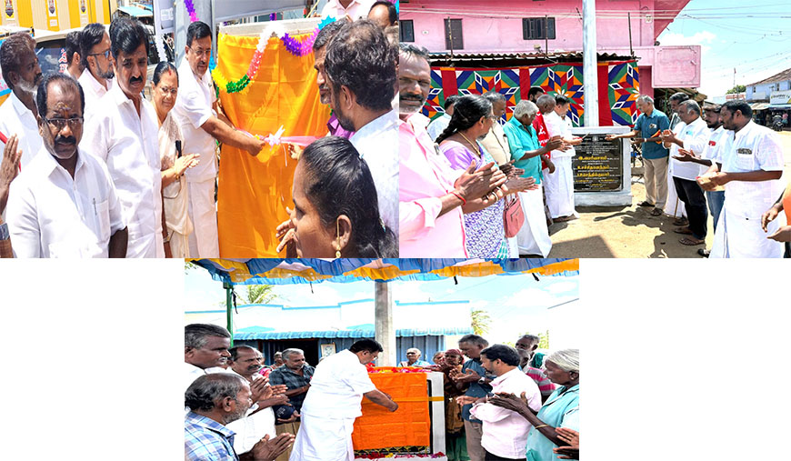 தொகுதி மேம்பாட்டு நிதி ரூ.50 லட்சத்தில் நிறுவப்பட்டது பழனி - ஒன்றிய பகுதியில் உயர்கோபுர மின்விளக்குகளை ஆர். சச்சிதானந்தம் எம்.பி., திறந்து வைத்தார்