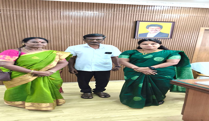 சத்துணவு அங்கன்வாடி ஓய்வூதியர் சங்கத்தினர் அமைச்சருடன் சந்திப்பு