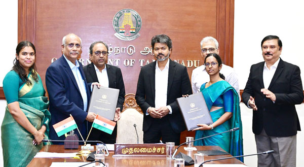 தமிழகத்தில் ரூ. 18,600 கோடி முதலீடு எல்&டி நிறுவனத்துடன் அரசு புரிந்துணர்வு ஒப்பந்தம்