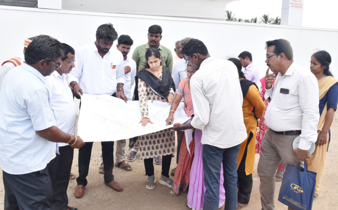 ரிங் ரோடு திட்டம்: எம்.எல்.ஏ - ஆட்சியர் நேரில் ஆய்வு