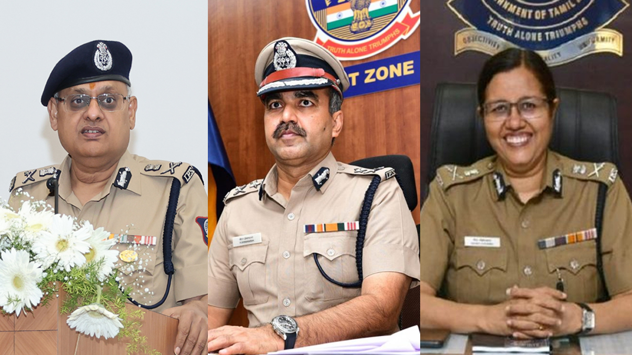 தமிழ்நாட்டில் ஐபிஎஸ் அதிகாரிகள் பணியிட மாற்றம்!