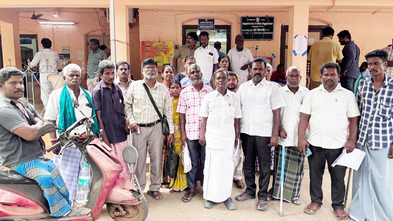 விடுபட்ட மாற்றுத்திறனாளிகளுக்கு மனைப்பட்டா வழங்க கோரிக்கை