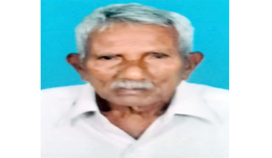 வெள்ளைச்சாமி காலமானார்