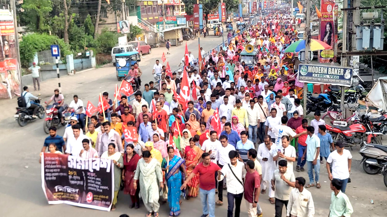 வெறுப்பு அரசியலுக்கு எதிர்ப்பு - சிபிஎம் மாபெரும் பேரணி