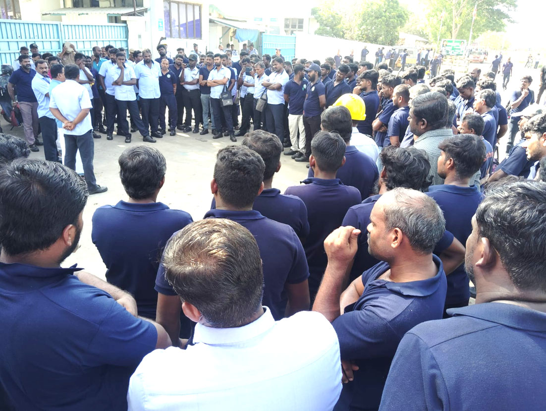 ஜூன் 5 ஒருநாள் அடையாள வேலை நிறுத்தம்: கங்கைகொண்டான் சிப்காட்டில் பிரச்சார கூட்டம்