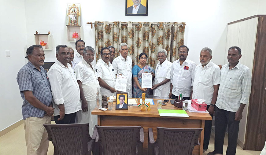 ஆவின் பால் கொள்முதல் விலையை லிட்டருக்கு ரூ.10 உயர்த்திடுக! பால்வளத் துறை அமைச்சரிடம் தமிழ்நாடு பால் உற்பத்தியாளர்கள் சங்கம் நேரில் வலியுறுத்தல்