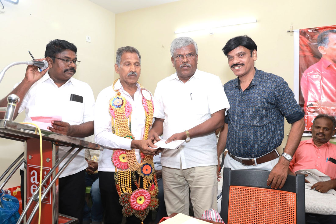 நெல்லையில் டி.காமராஜ் பணி ஓய்வு பாராட்டு விழா