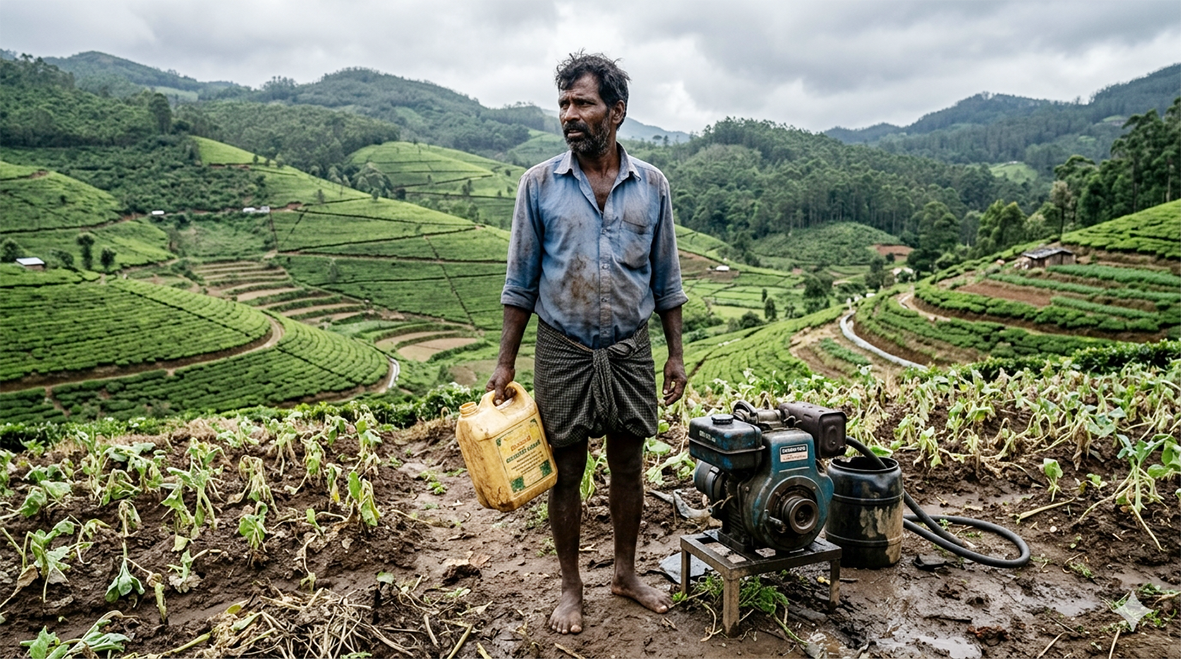 நீலகிரியில் கேன்களில் டீசல் விநியோகம் கிடையாது! வேளாண் பணிகள் செய்ய முடியாமல் விவசாயிகள் வேதனை