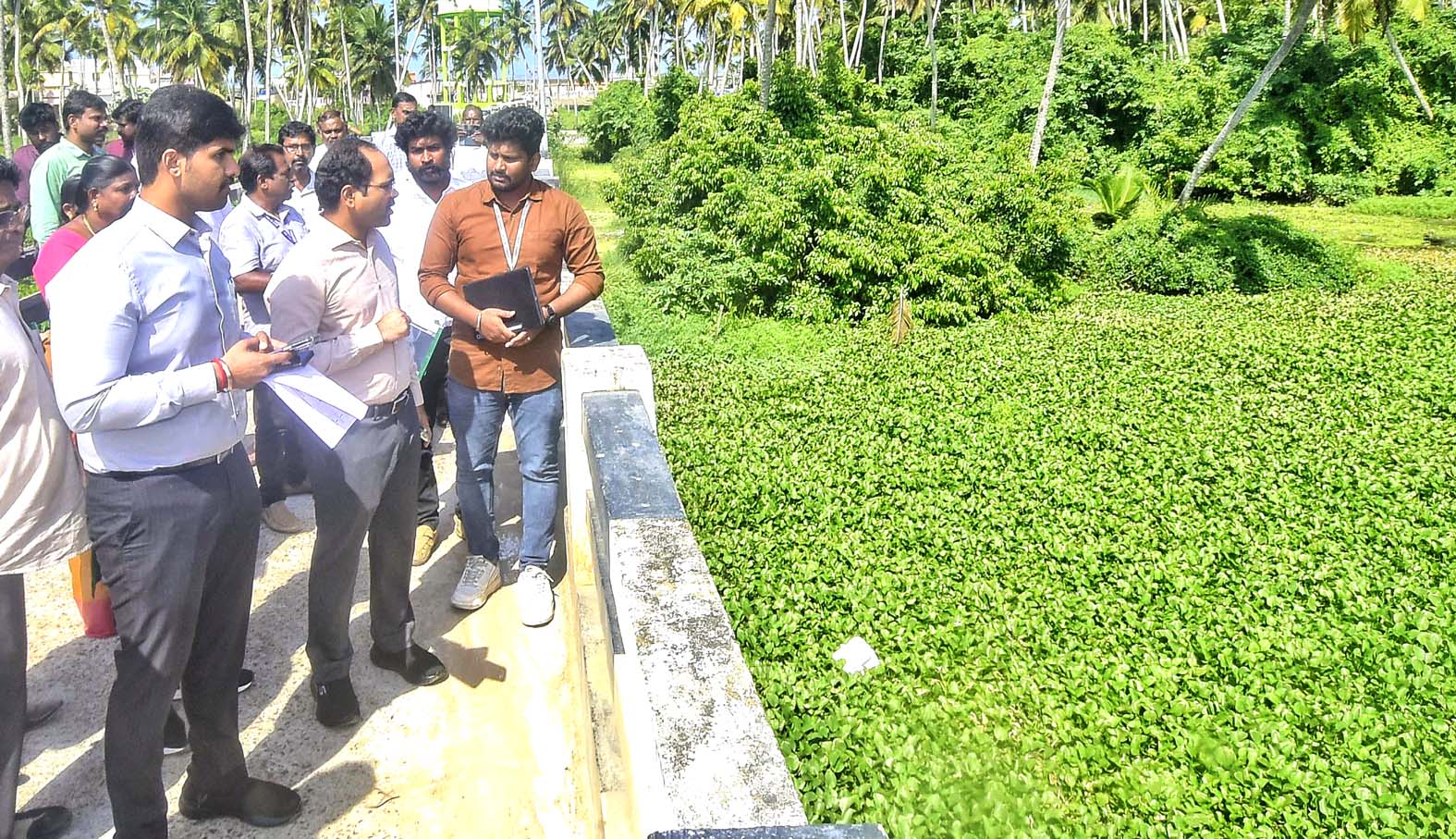 நகராட்சி பகுதிகளில் வளர்ச்சி திட்டப் பணிகள் ஆய்வு
