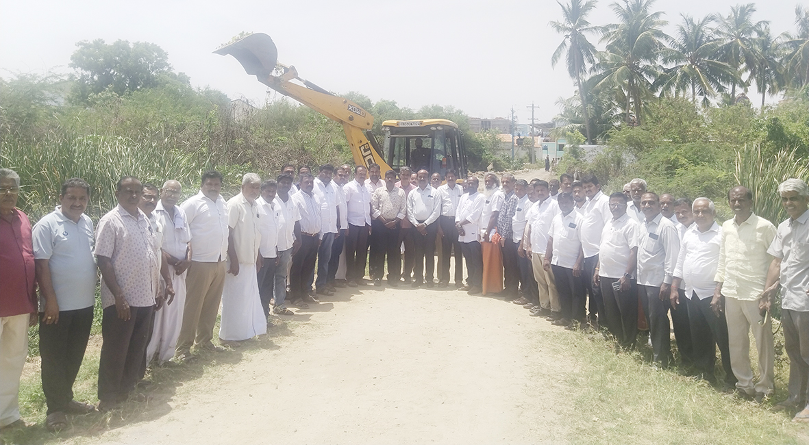 நல்லாற்றை தூர்வாரும் பணி துவக்கம்!