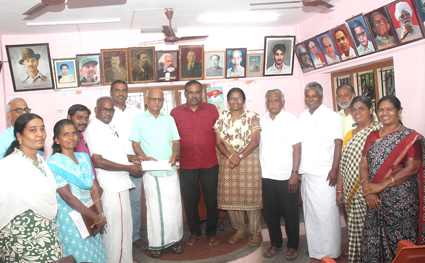 மதுரை புறநகரில் 427 சந்தாக்கள் ஒப்படைப்பு!