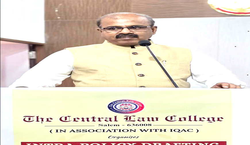 நீதி விசாரணை அமைப்புகளை வலுப்படுத்த அரசியலமைப்பில் 5வது பிரிவு அவசியம் தமிழ்நாடு லோக் ஆயுக்தா உறுப்பினர் டாக்டர் வீ. ராமராஜ்