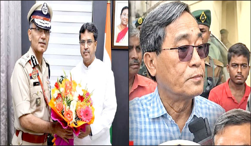 திரிபுராவில் அதிர்ச்சி : டிஜிபி துப்பாக்கியால் சுட்டு உயிரிழப்பு