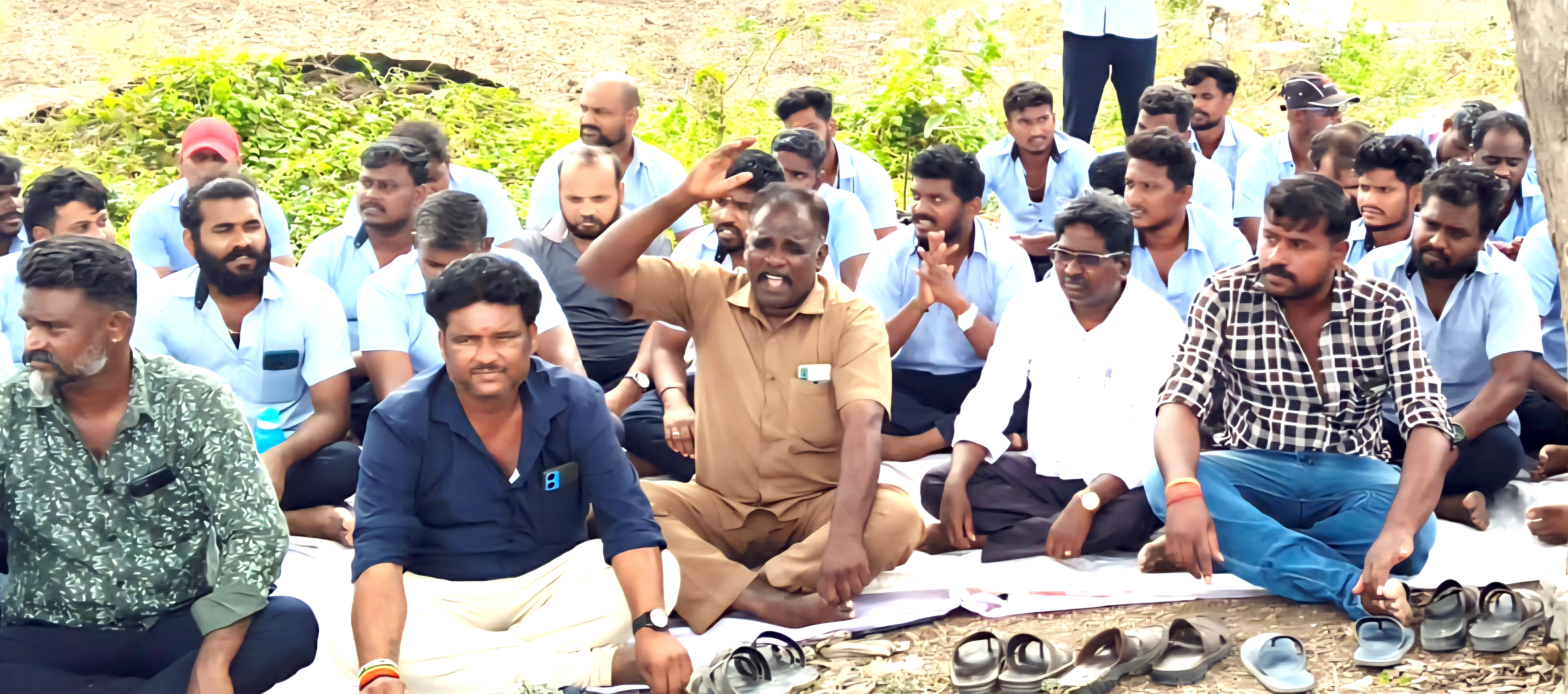 எம்ஆர்எப் தொழிலாளர்கள் போராட்டத்திற்கு சிபிஎம் ஆதரவு
