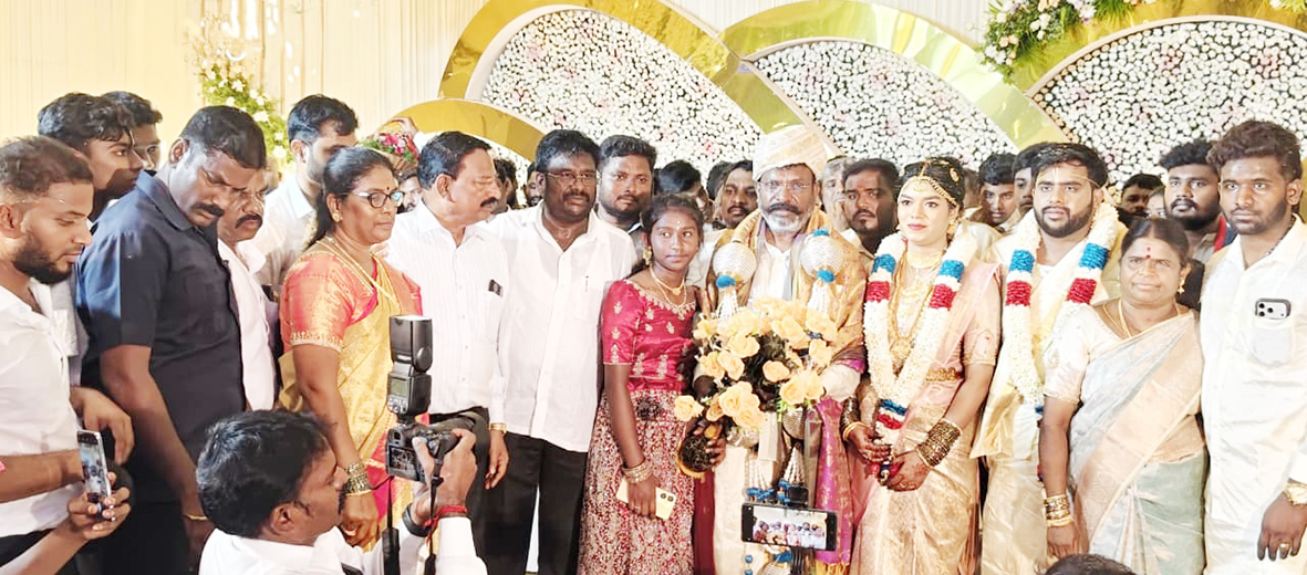 விசிக நிர்வாகி இல்ல திருமண விழா