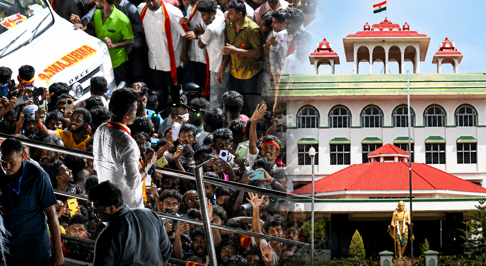 கரூர் கூட்ட நெரிசல் வழக்கு: உயிரிழந்தோர் குடும்பத்தினருக்கு தற்காலிக அரசு பணி வழங்க உயர் நீதிமன்றம் உத்தரவு!