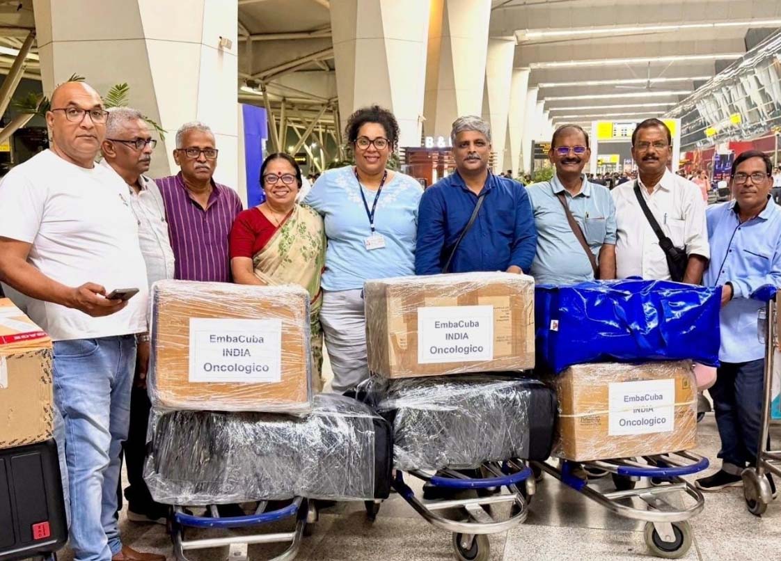 புற்றுநோய், இதய நோய்கள் மருந்துகளுடன் கியூபா புறப்பட்டது சிபிஎம் பிரதிநிதிகள் குழு