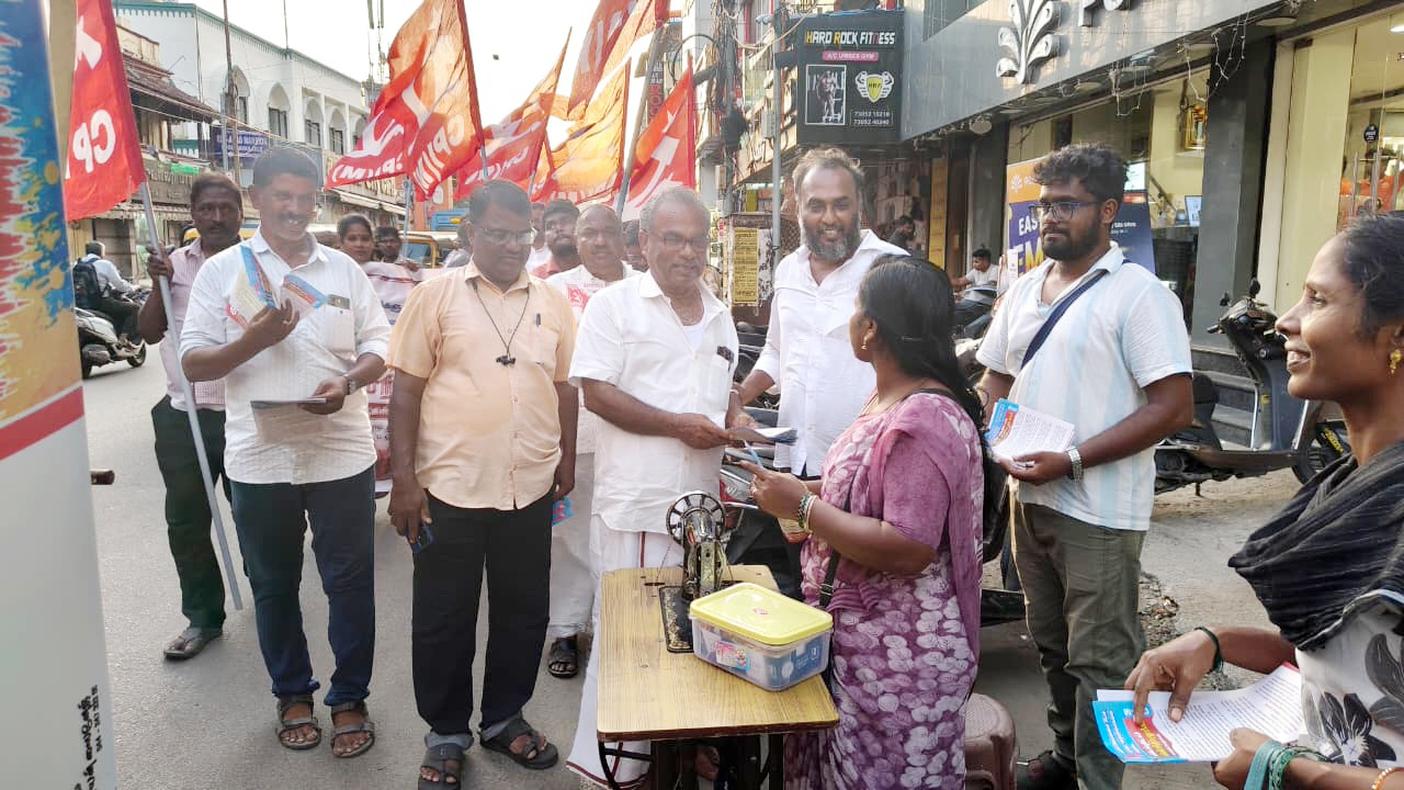 மத்திய சென்னையில் எழுச்சியுடன் நடைபெற்ற மக்கள் சந்திப்பு இயக்கம்