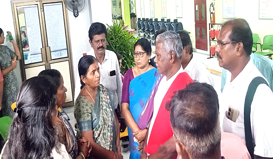 தமிழ்நாடு அரசு ஊழியர் சங்கம் நடத்திய ஆர்ப்பாட்டத்திற்காக சென்னை