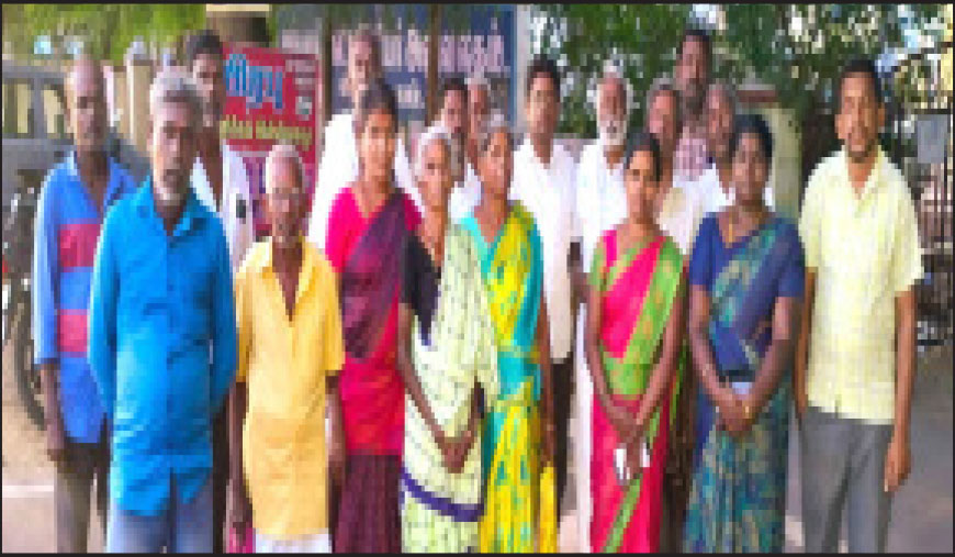 தமிழ்நாடு தீண்டாமை ஒழிப்பு முன்னணி போராட்ட எச்சரிக்கை எதிரொலி பட்டியலின மக்களின் நிலங்களை ஒப்படைக்க தாசில்தார் ஒப்புதல்