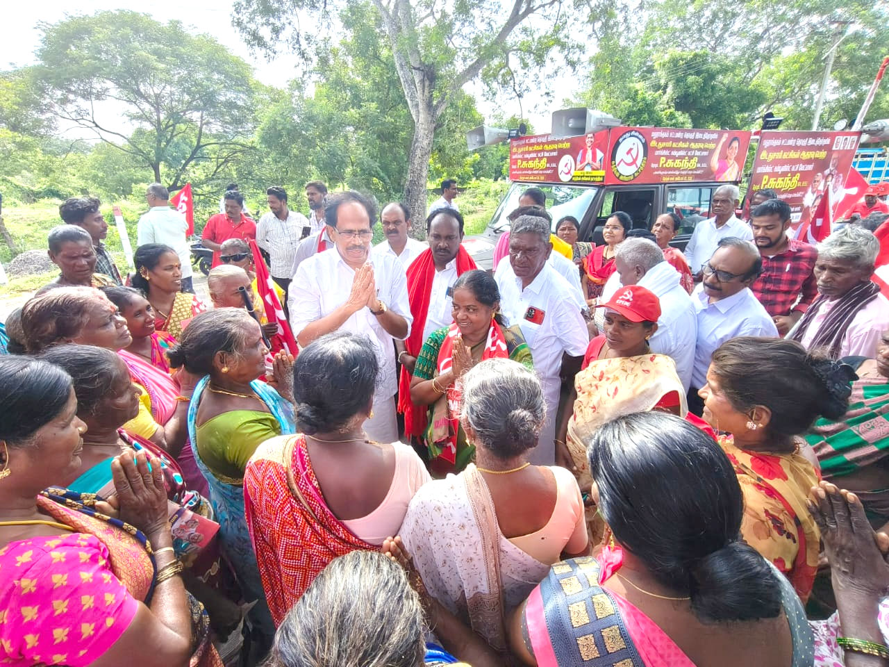 அநீதியை கம்யூனிஸ்டுகள் ஒருபோதும் வேடிக்கை பார்த்ததில்லை சமரசமற்ற மக்கள் போராளிகளை சட்டமன்றத்திற்கு அனுப்புங்கள்!