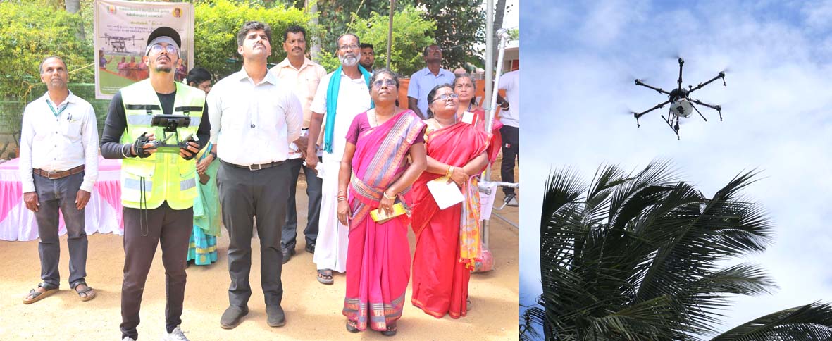 விவசாயிகள் நவீன தொழில்நுட்பங்களை பயன்படுத்தி உற்பத்தியை பெருக்க வேண்டும் ஆட்சியர் வேண்டுகோள்